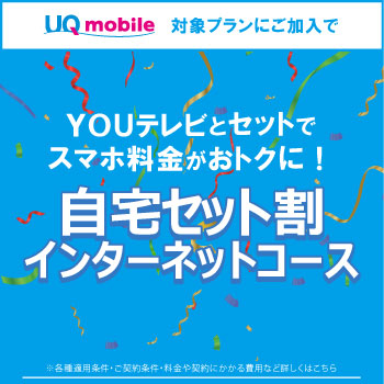 UQ mobile自宅セット割