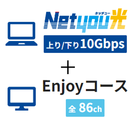 Netyou光10ギガとEnjoyコース