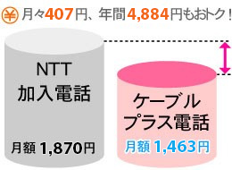 ケーブルプラス電話とは